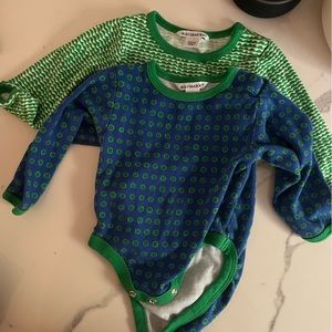 Size 6m Marimekko long sleeve baby onesies two pack